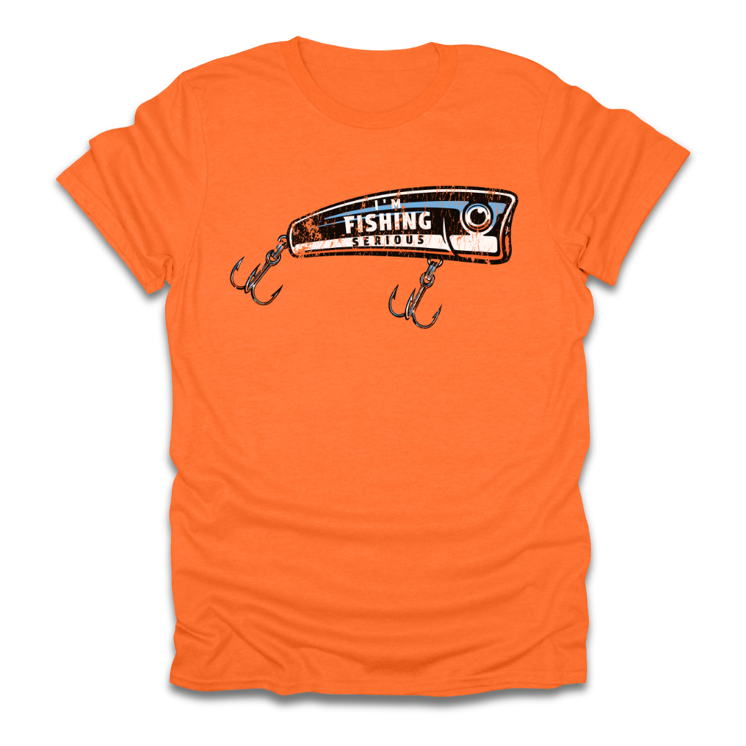 I'm Fishing Serious Lure T-Shirt