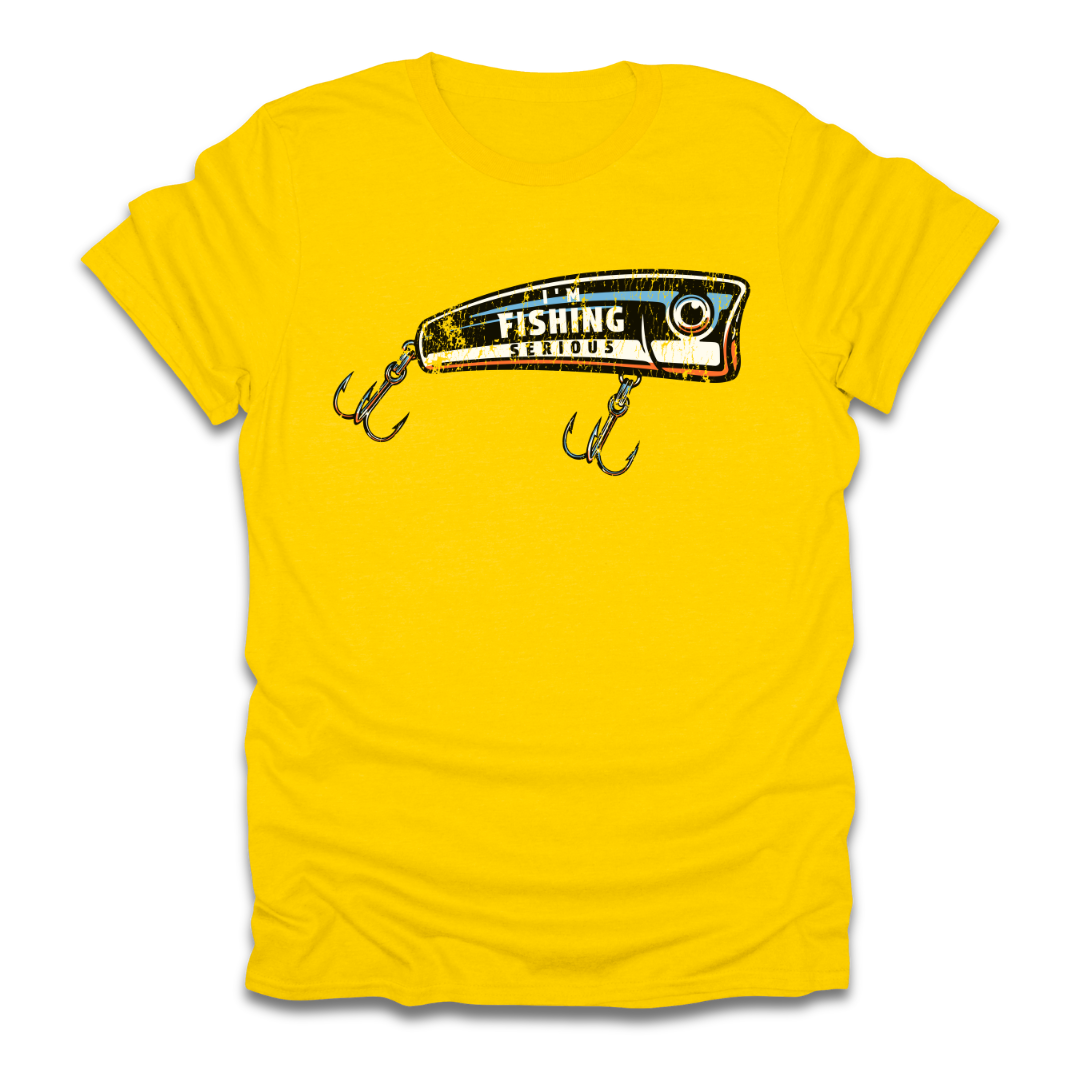 I'm Fishing Serious Lure T-Shirt