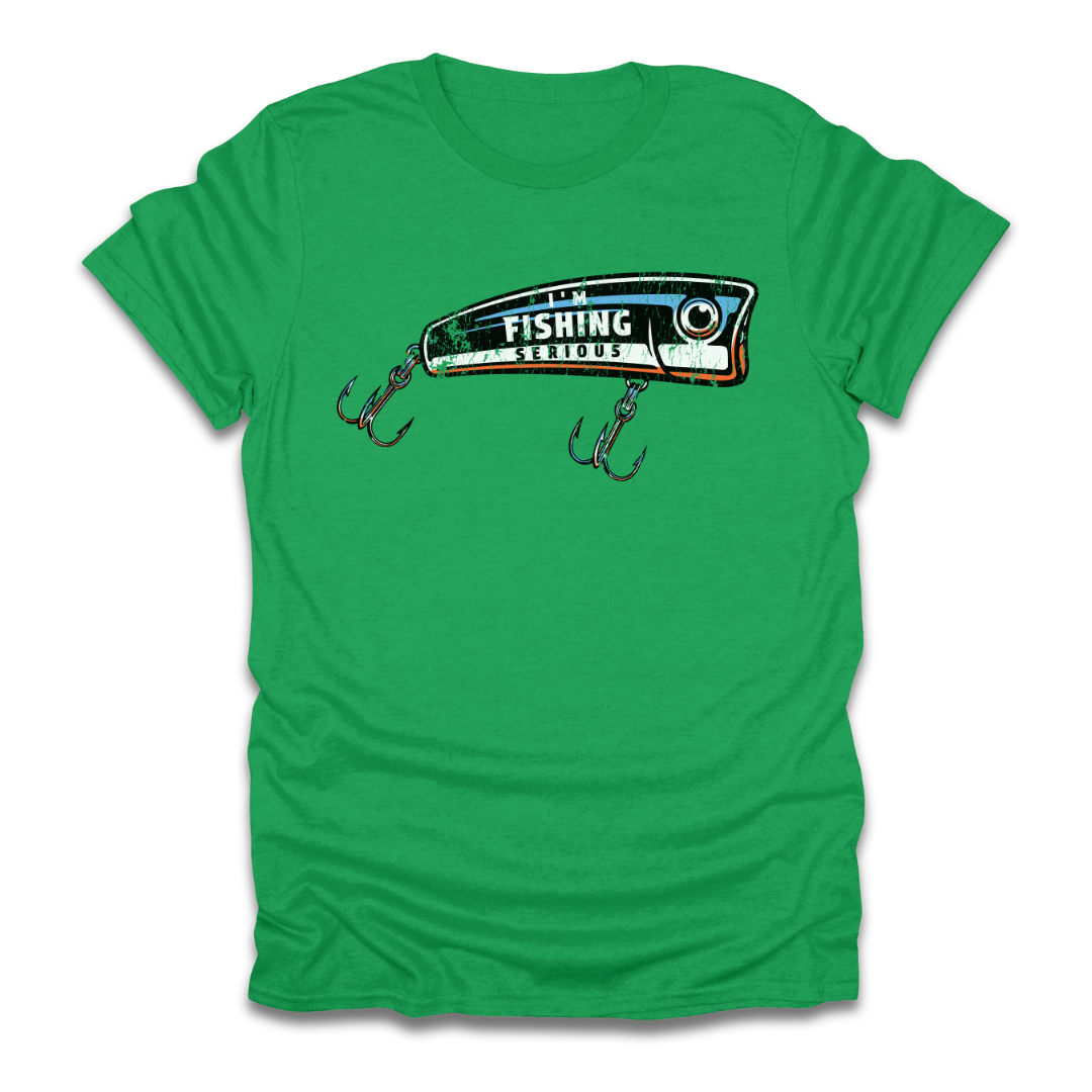 I'm Fishing Serious Lure T-Shirt