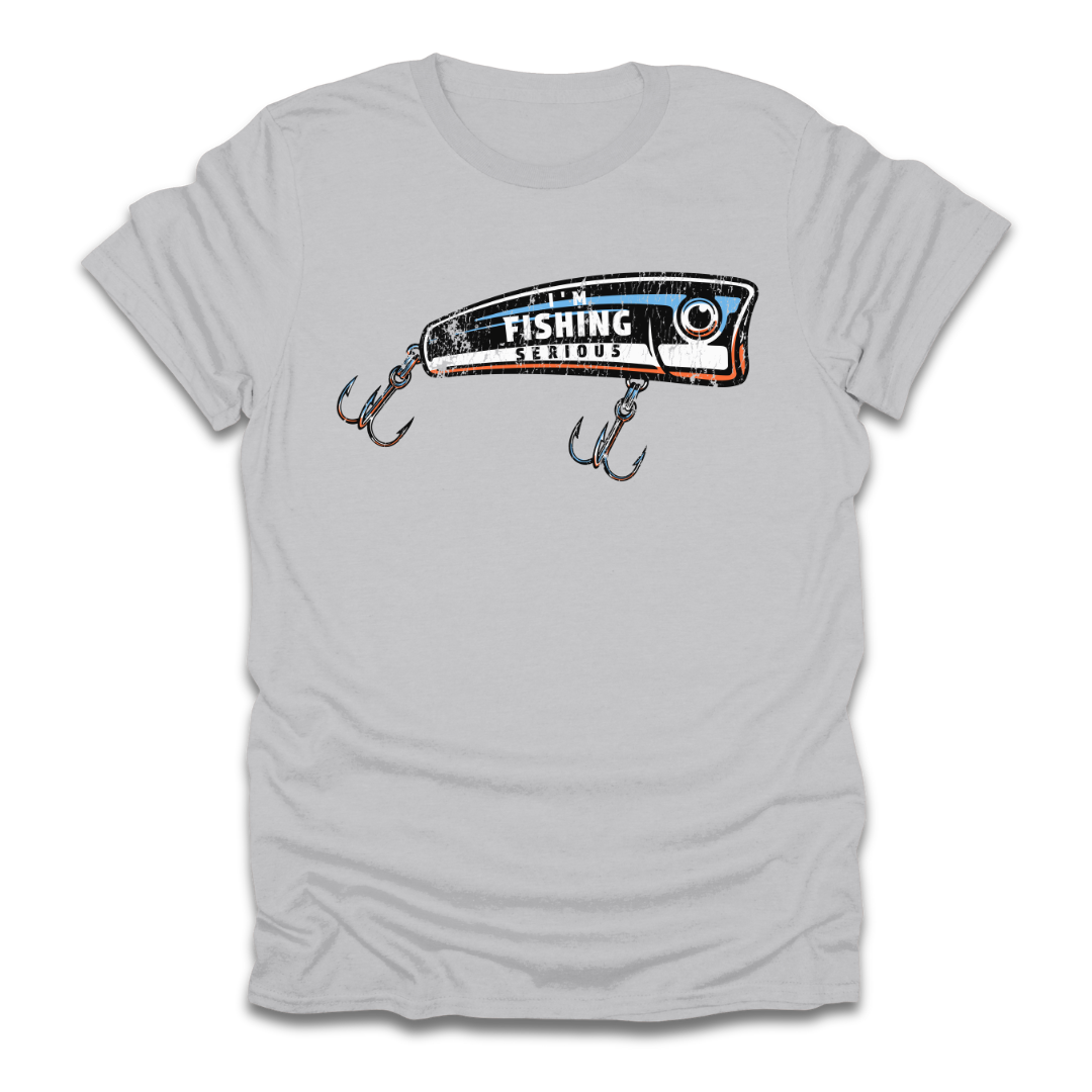 I'm Fishing Serious Lure T-Shirt