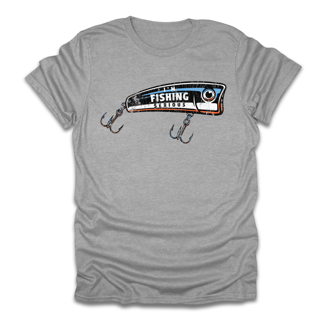 I'm Fishing Serious Lure T-Shirt