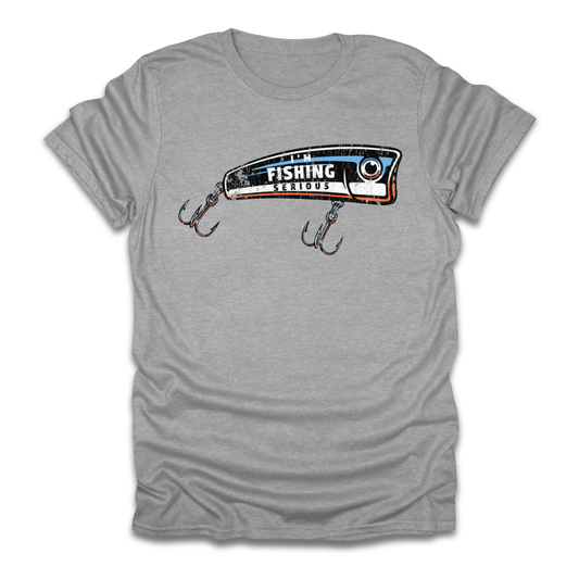 I'm Fishing Serious Lure T-Shirt