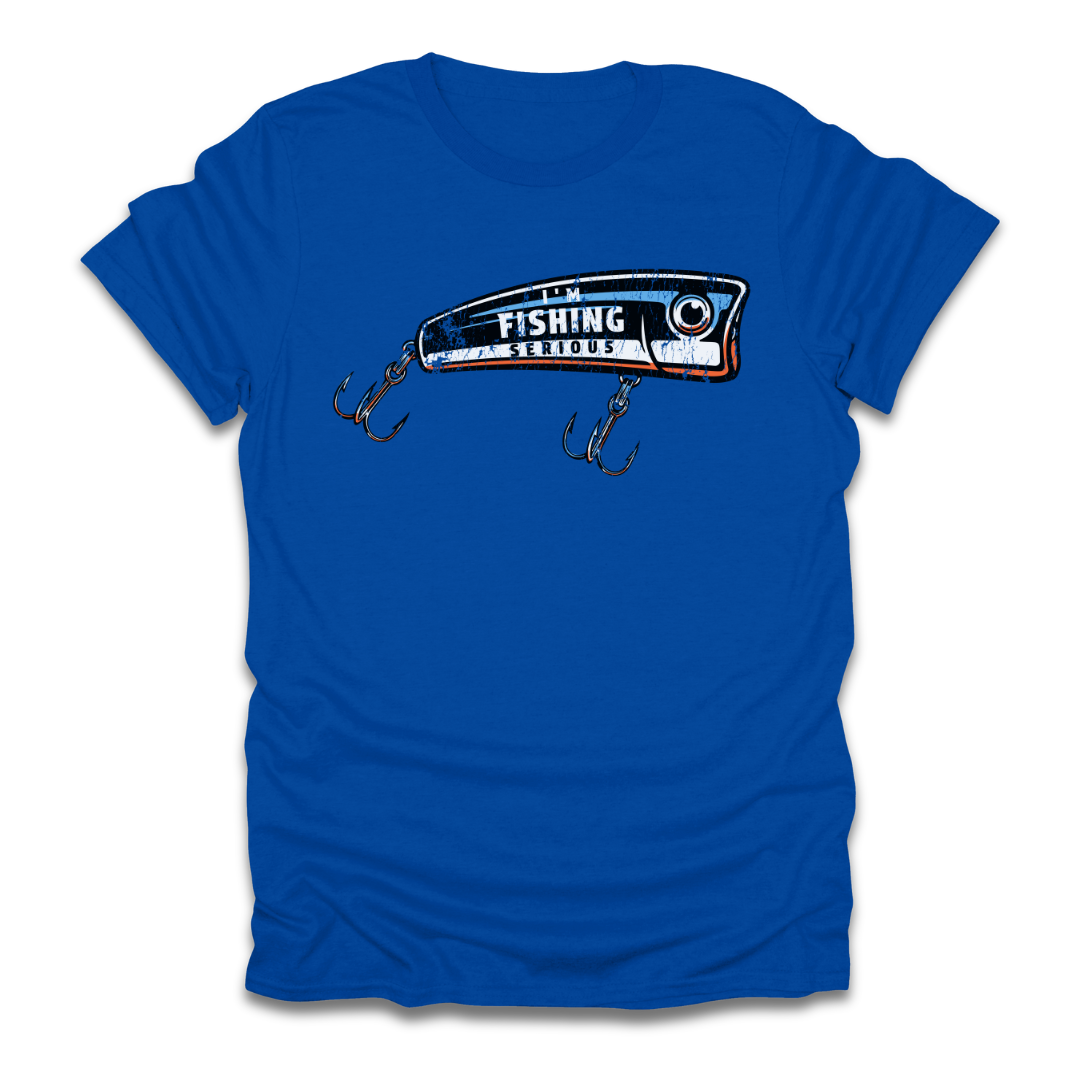 I'm Fishing Serious Lure T-Shirt