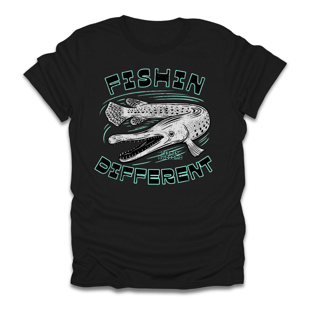 Fishin Different Gar T-Shirt