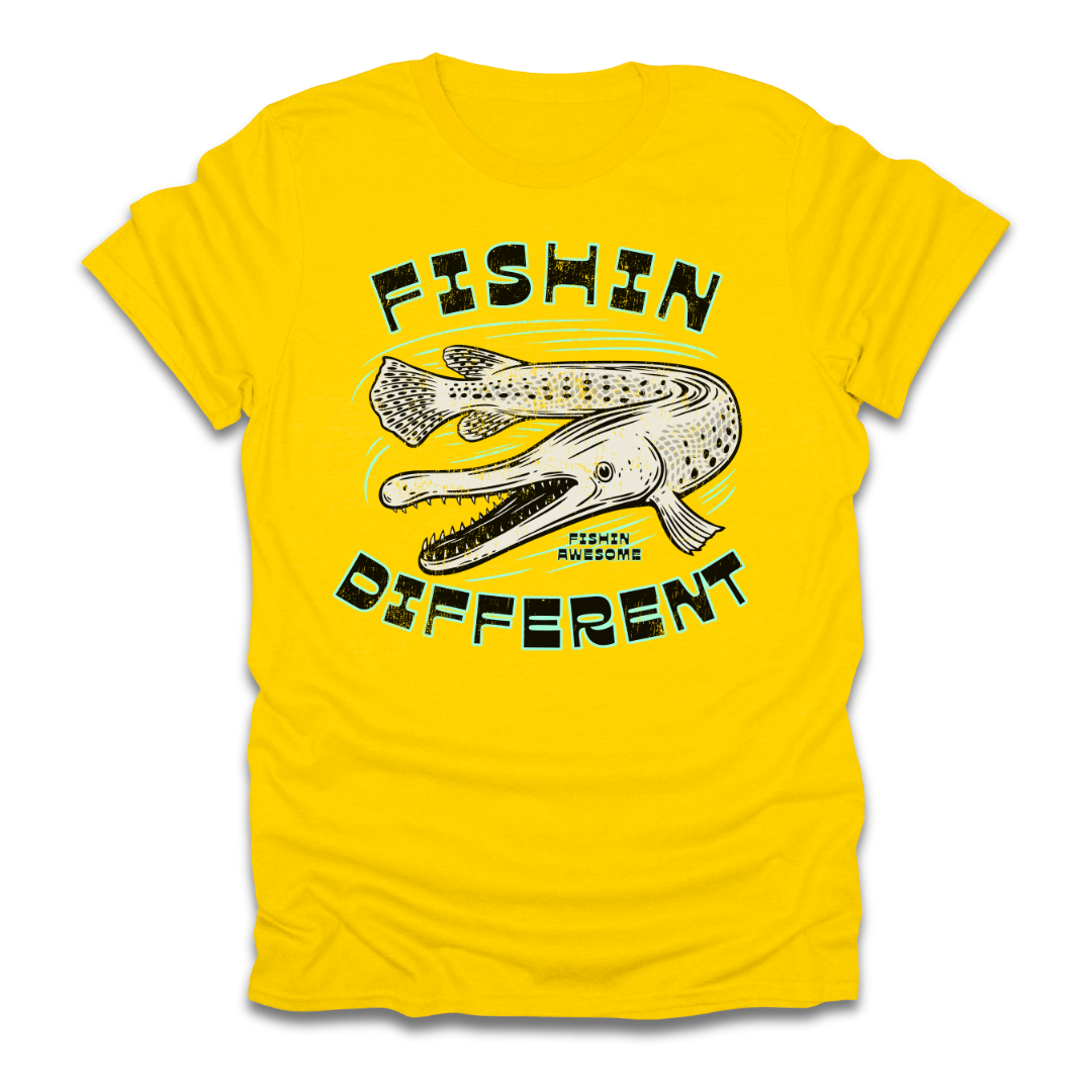 Fishin Different Gar T-Shirt