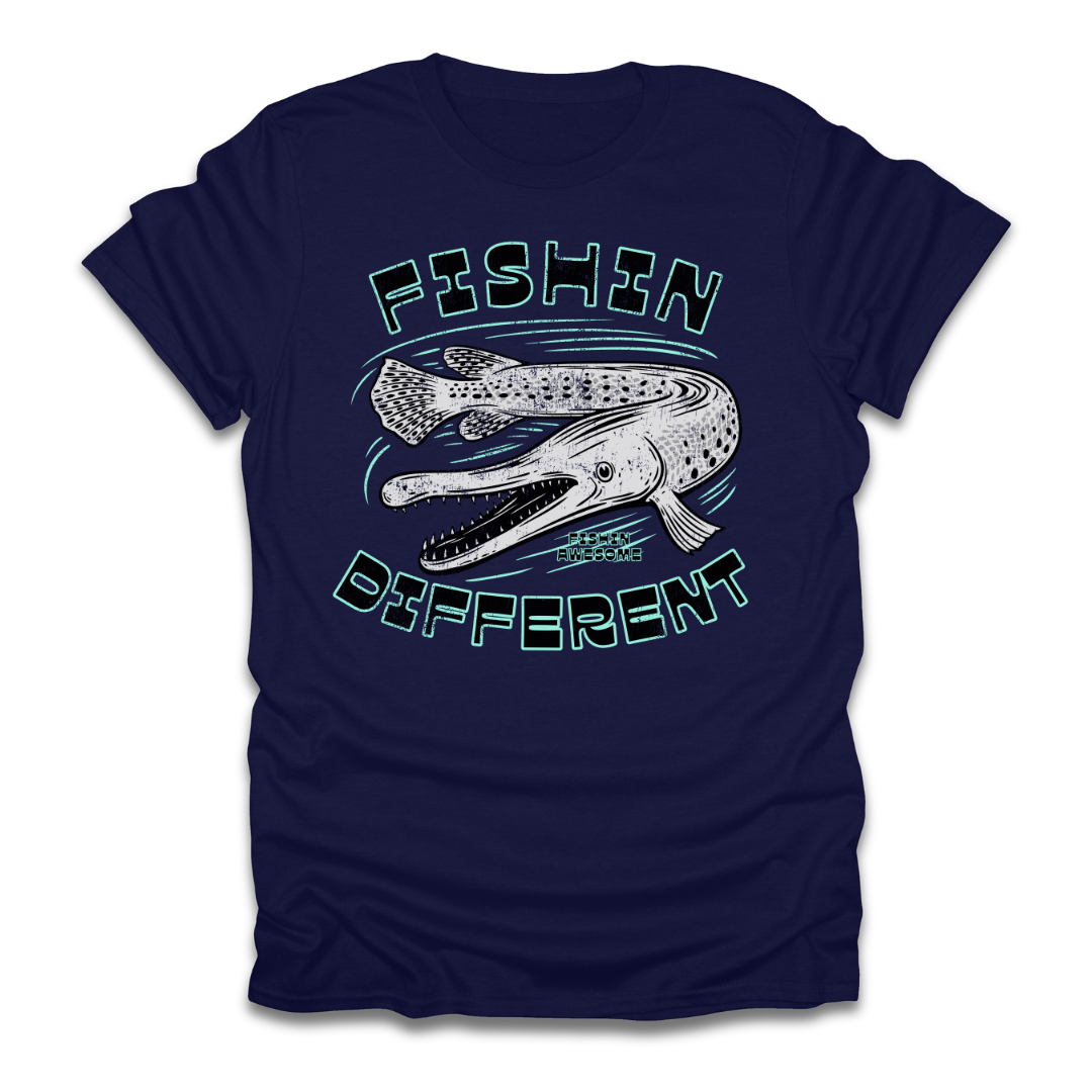 Fishin Different Gar T-Shirt