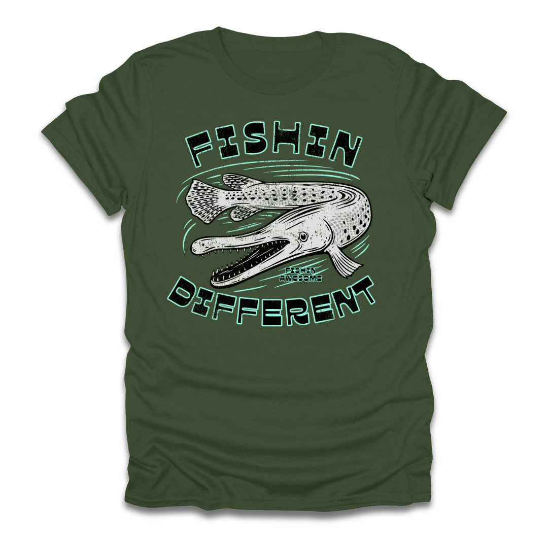 Fishin Different Gar T-Shirt