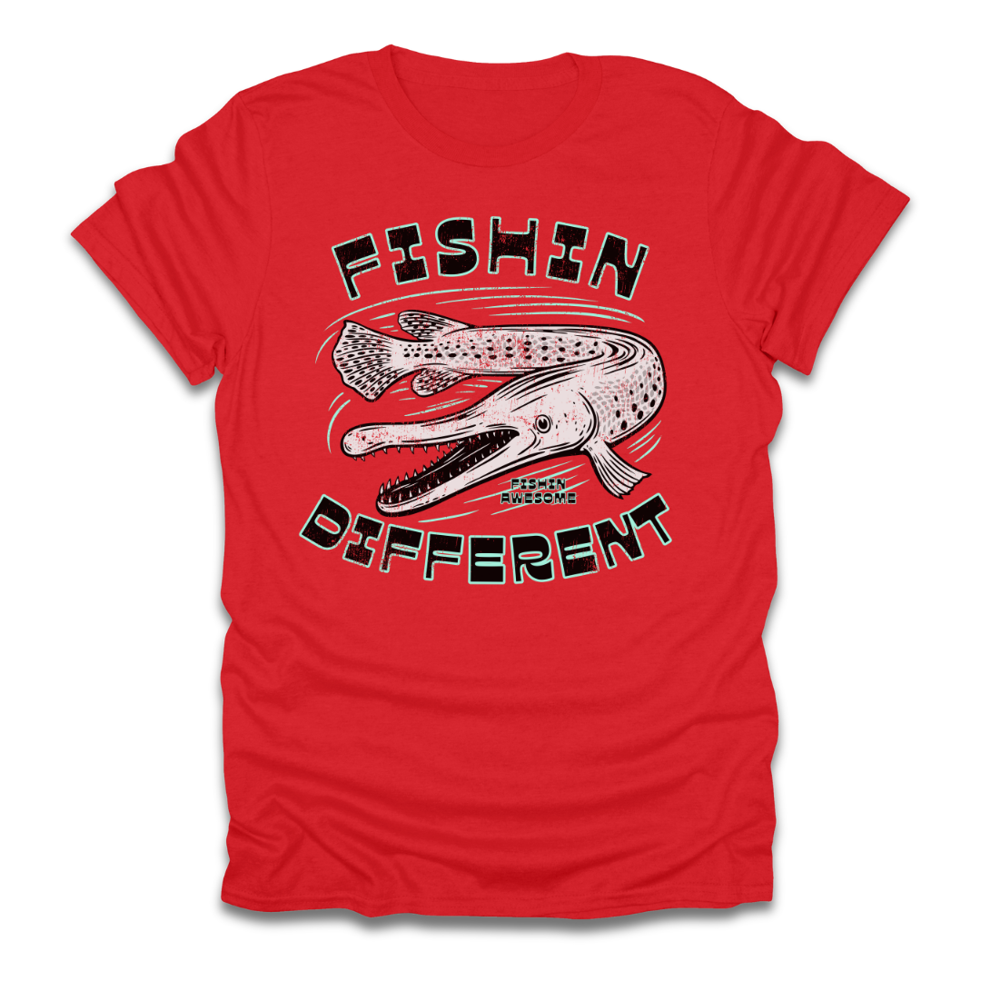 Fishin Different Gar T-Shirt