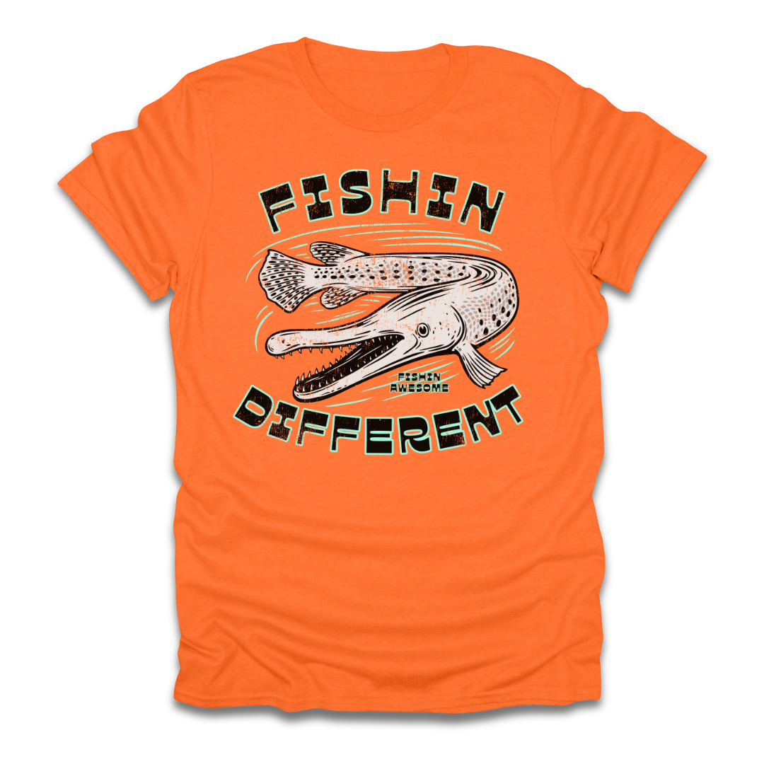 Fishin Different Gar T-Shirt
