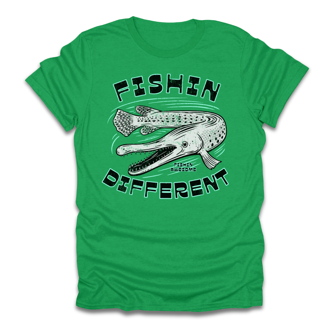Fishin Different Gar T-Shirt