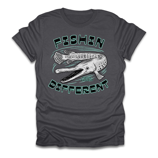 Fishin Different Gar T-Shirt