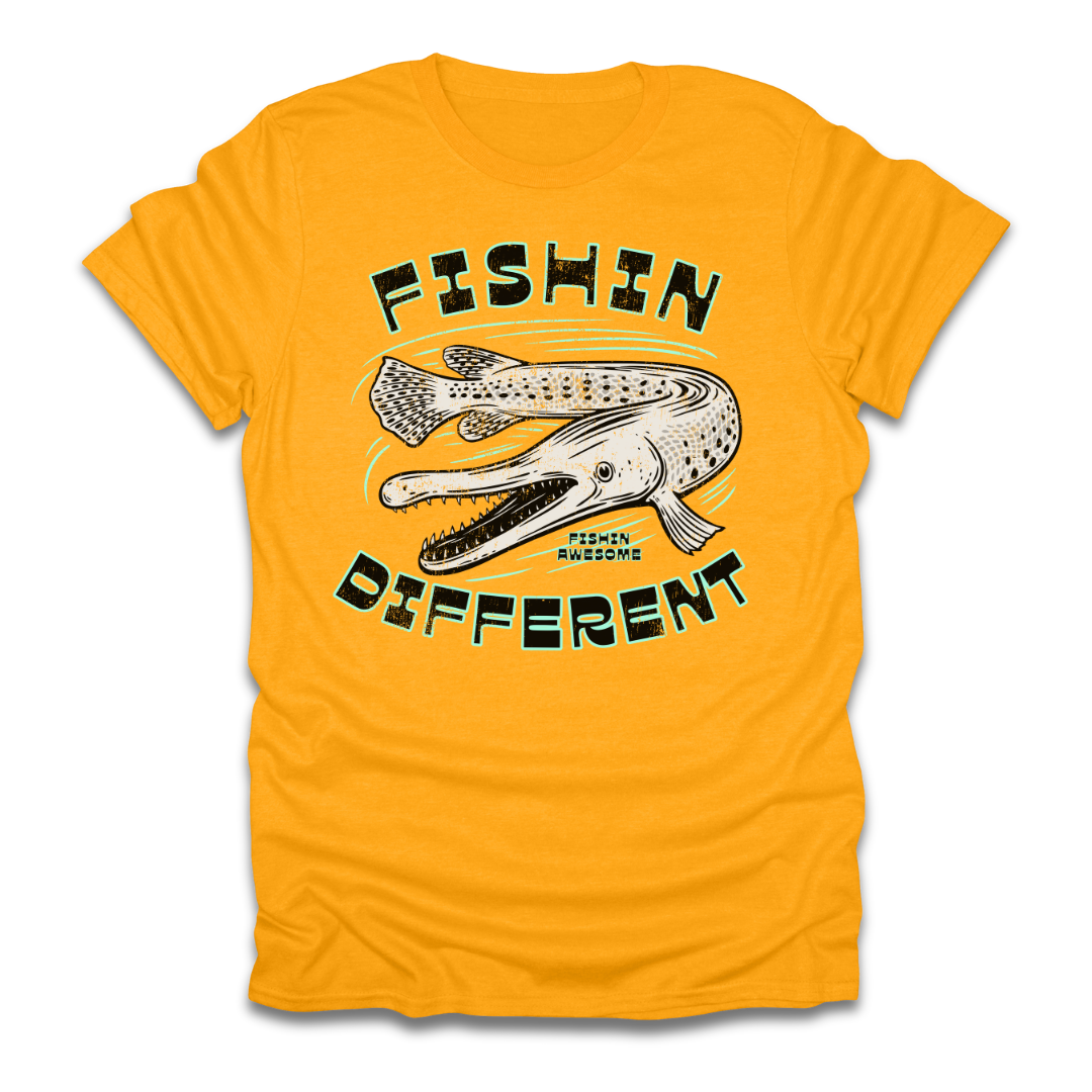 Fishin Different Gar T-Shirt