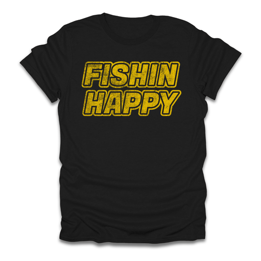Fishin Happy Words T-Shirt