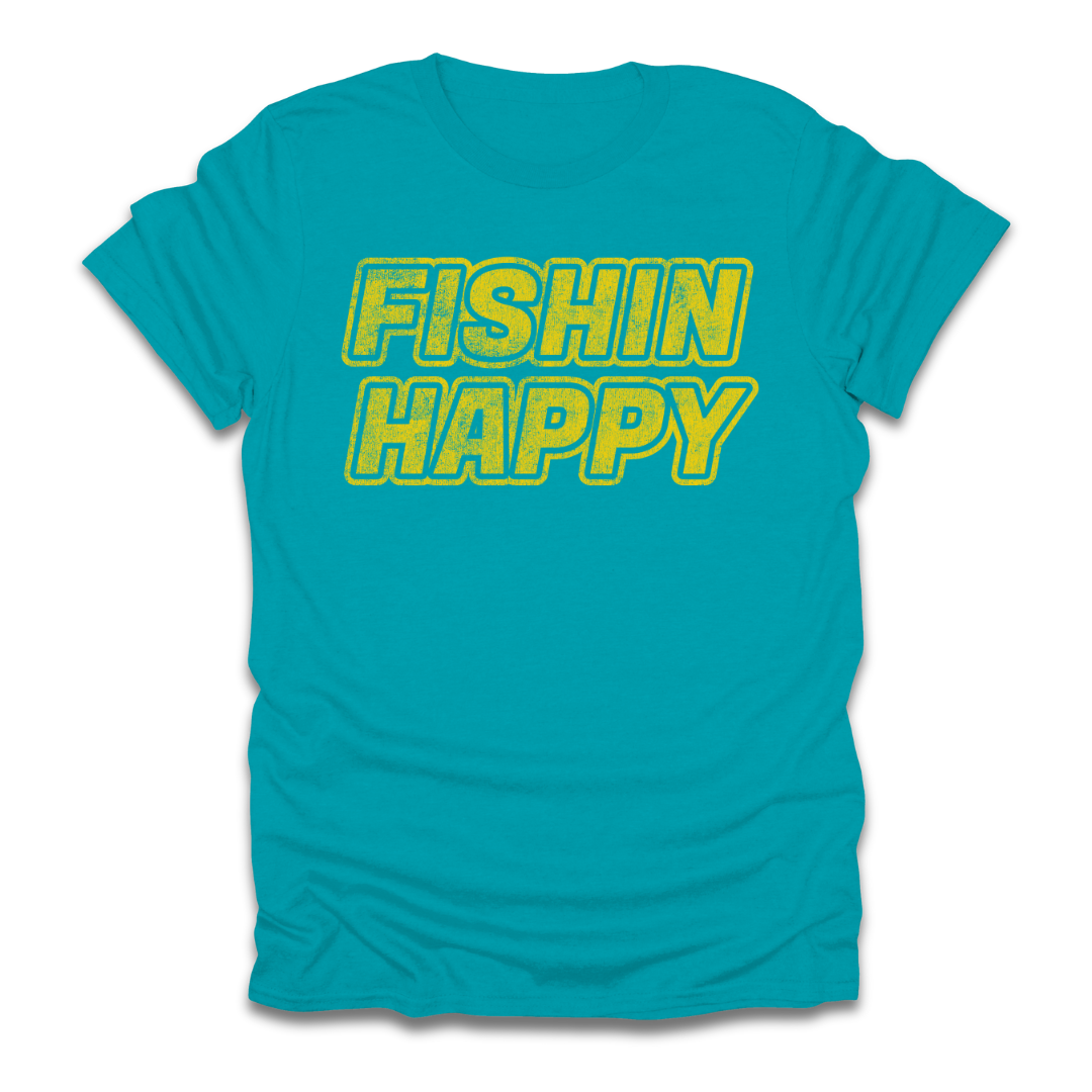 Fishin Happy Words T-Shirt