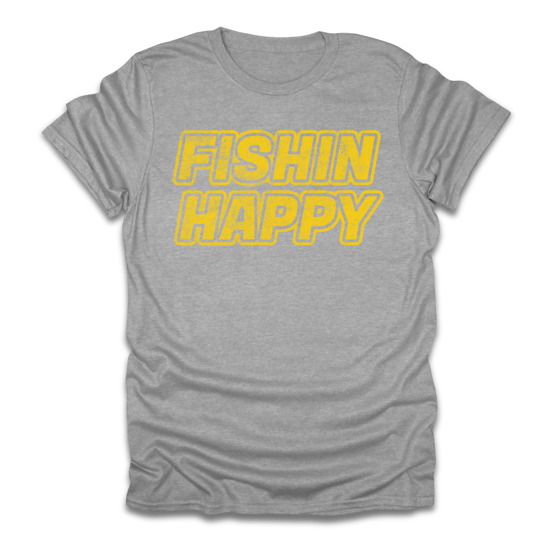 Fishin Happy Words T-Shirt
