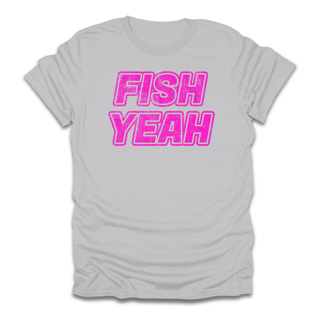 Fish Yeah Words T-Shirt
