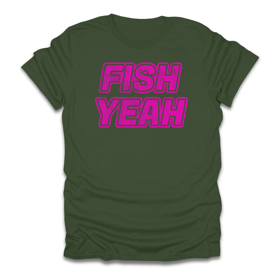 Fish Yeah Words T-Shirt