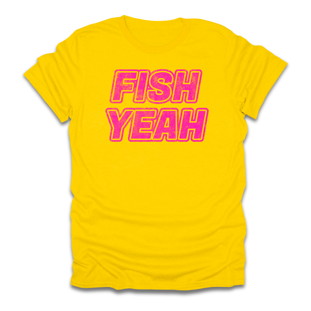 Fish Yeah Words T-Shirt