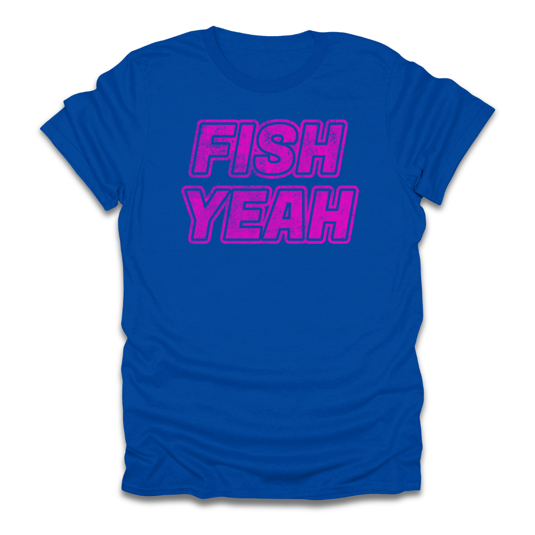 Fish Yeah Words T-Shirt