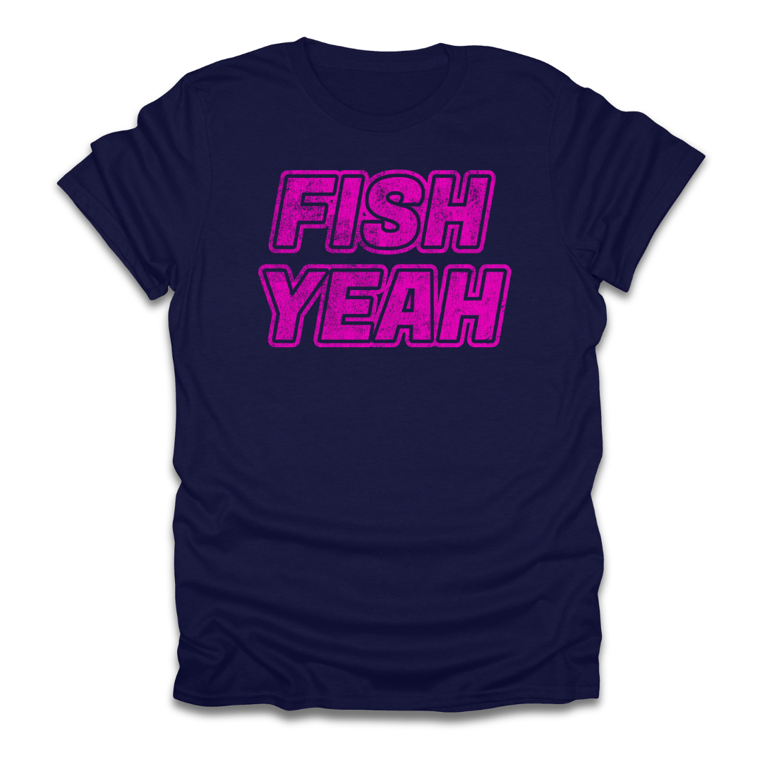 Fish Yeah Words T-Shirt