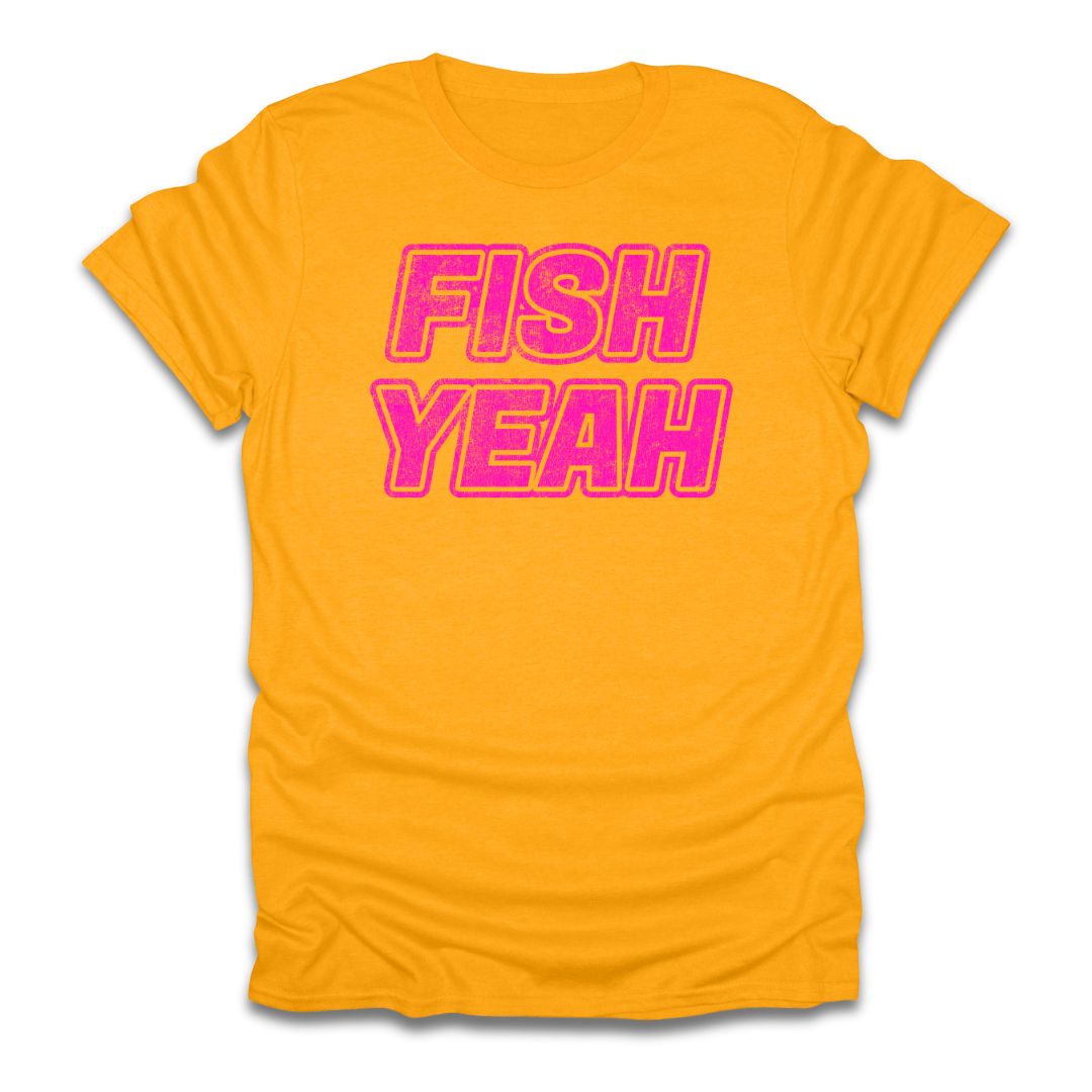 Fish Yeah Words T-Shirt