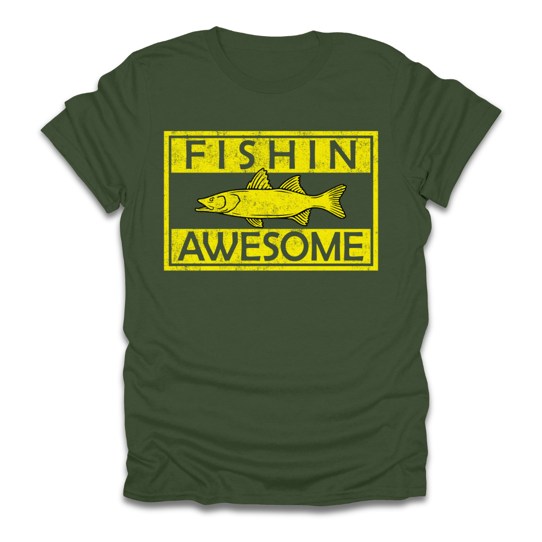 Fishin Awesome Logo T-Shirt