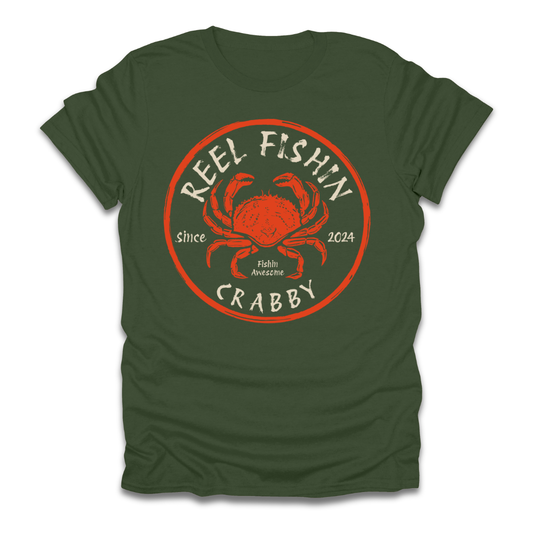 Reel Fishin Crabby T-Shirt