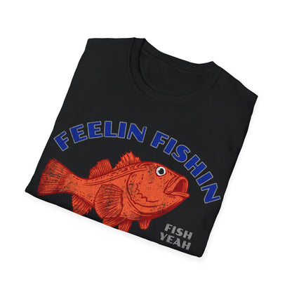 Feelin Fishin Fantastic Orange Fish T-Shirt