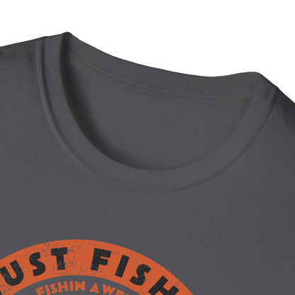 Just Fishin Around Salmon T-Shirt