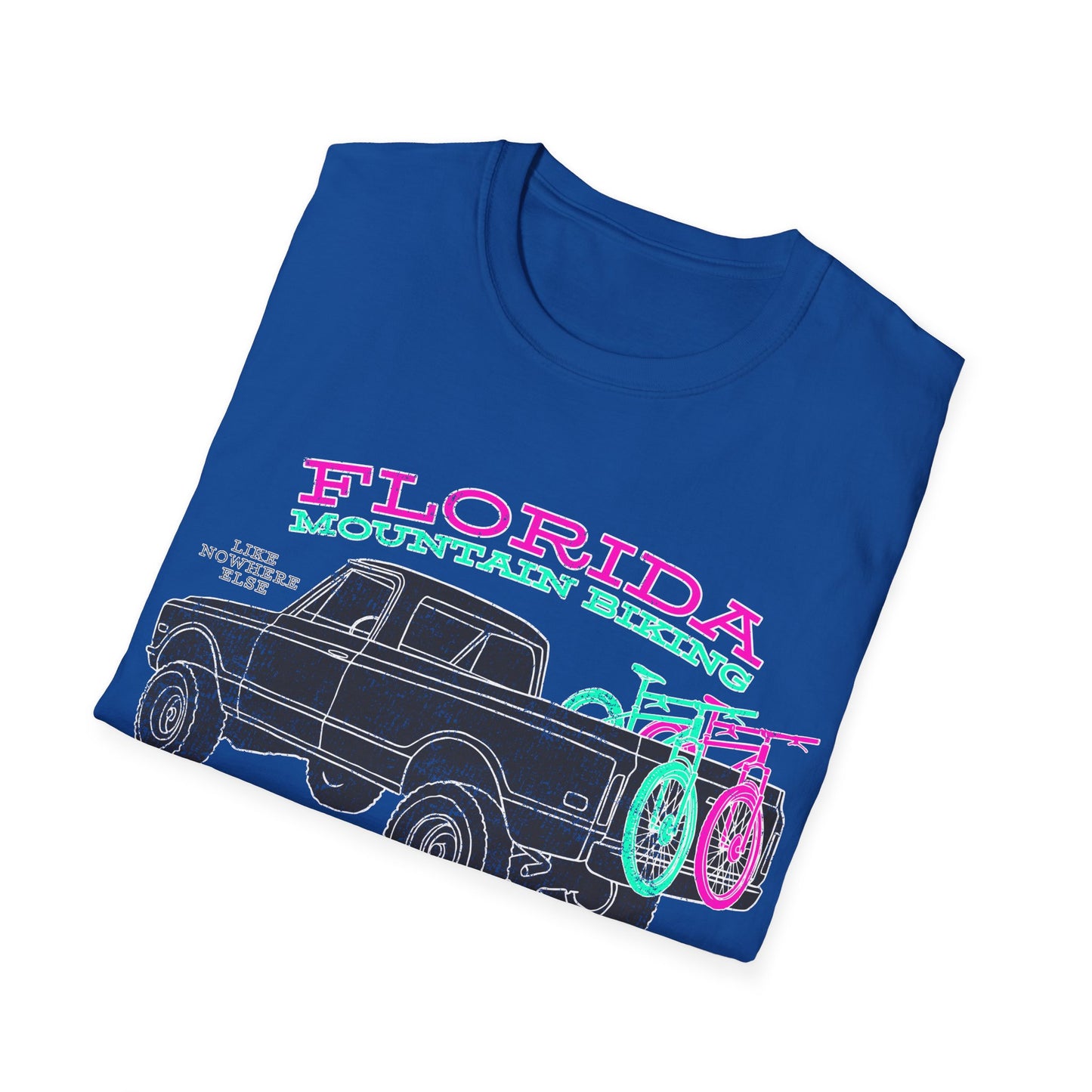 Florida Mountain Biking Truck T-Shirt
