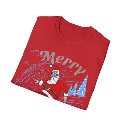 CTR Santa Snow Board T-Shirt