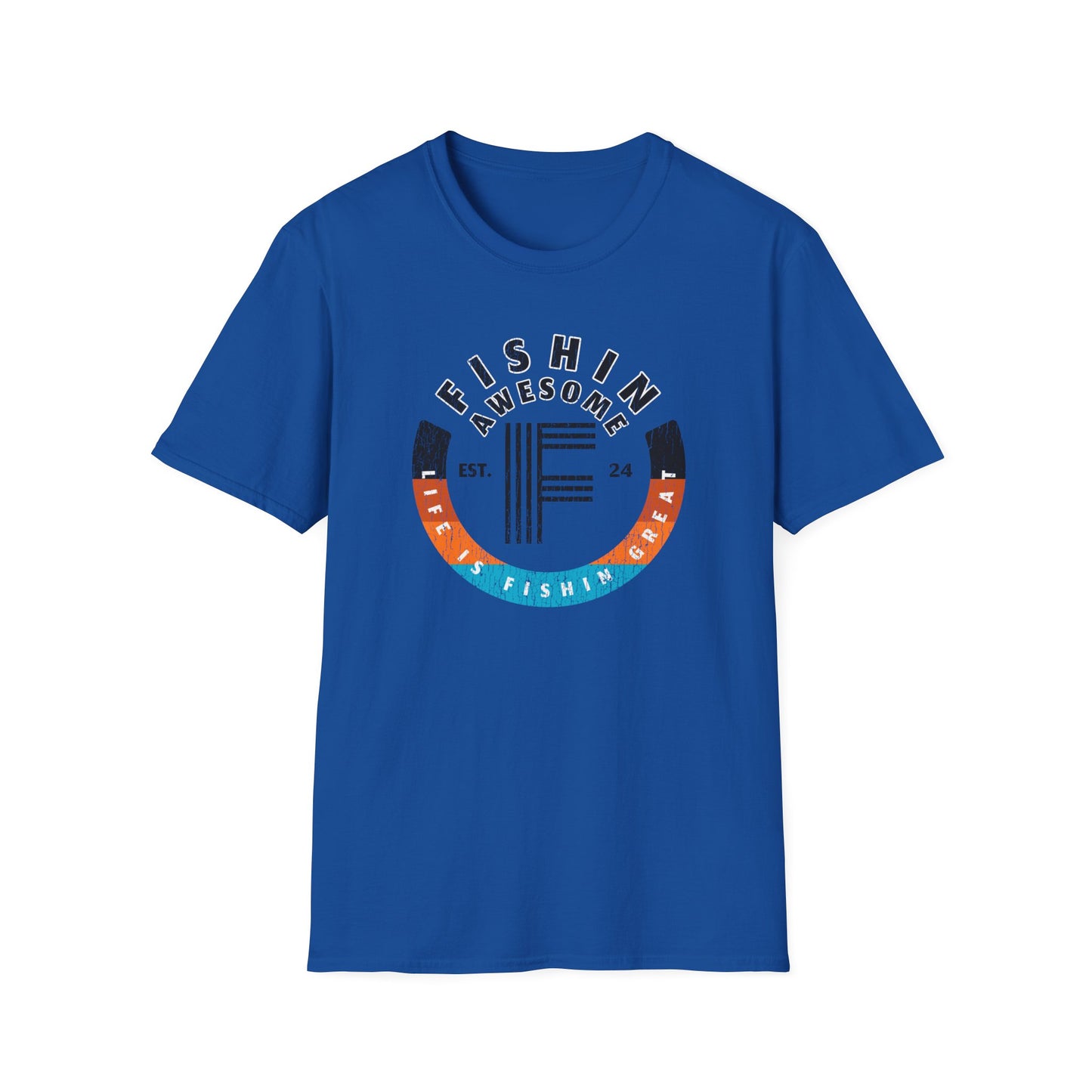 Life Is Fishin Great Circle T-Shirt