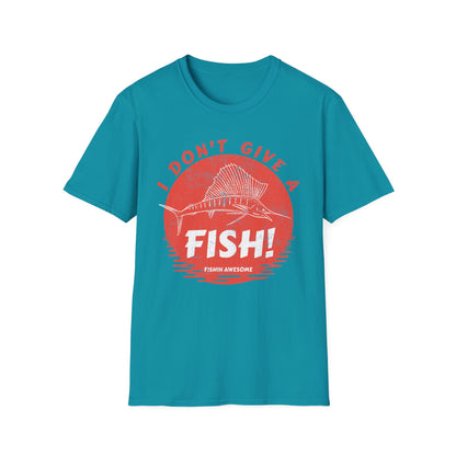 I Don't Give a Fish Sailfish T-Shirt