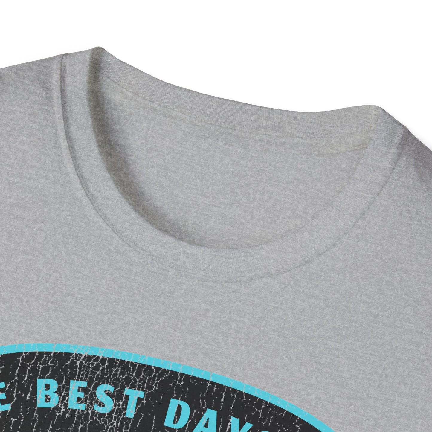 The Best Days Are Fishin Awesome Blue T-Shirt