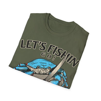 Lets Fishin Go Crab T-Shirt