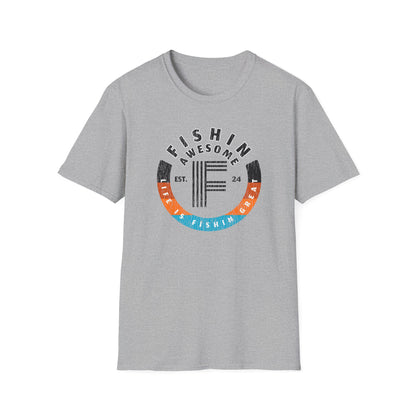 Life Is Fishin Great Circle T-Shirt