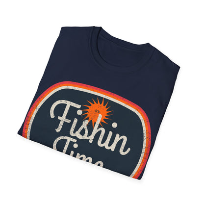 Its Fishin Time Again Sun T-Shirt