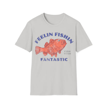 Feelin Fishin Fantastic Orange Fish T-Shirt