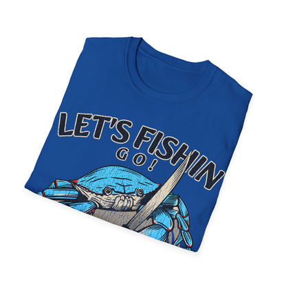 Lets Fishin Go Crab T-Shirt