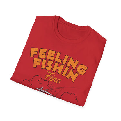 Feeling Fishin Fine Boat T-Shirt