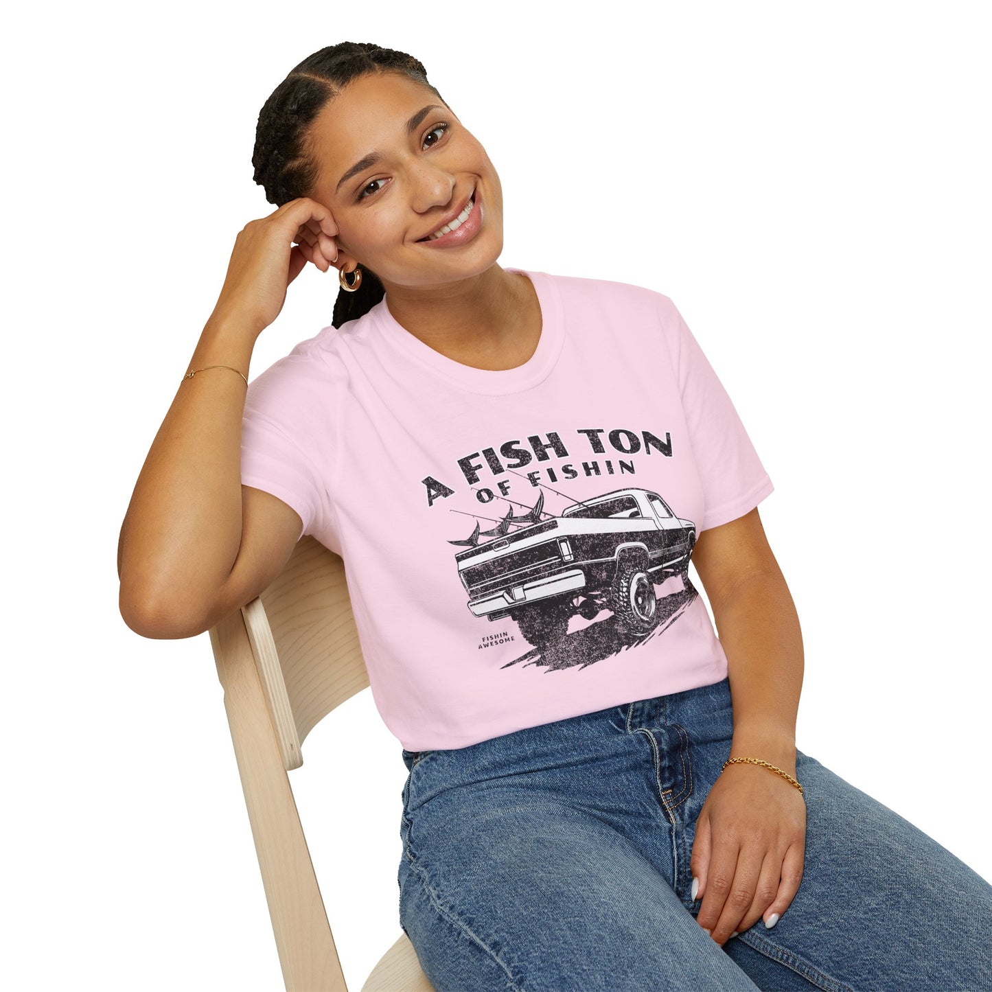 A Fish Ton of Fishin Truck T-Shirt
