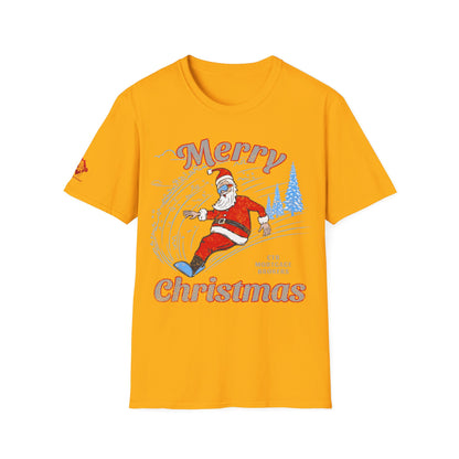 CTR Santa Snow Board T-Shirt