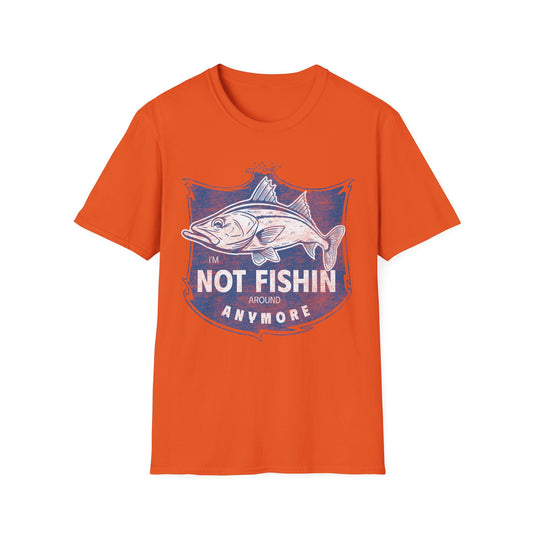 Im Not Fishin Around Anymore Snook T-Shirt