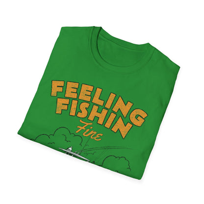 Feeling Fishin Fine Boat T-Shirt