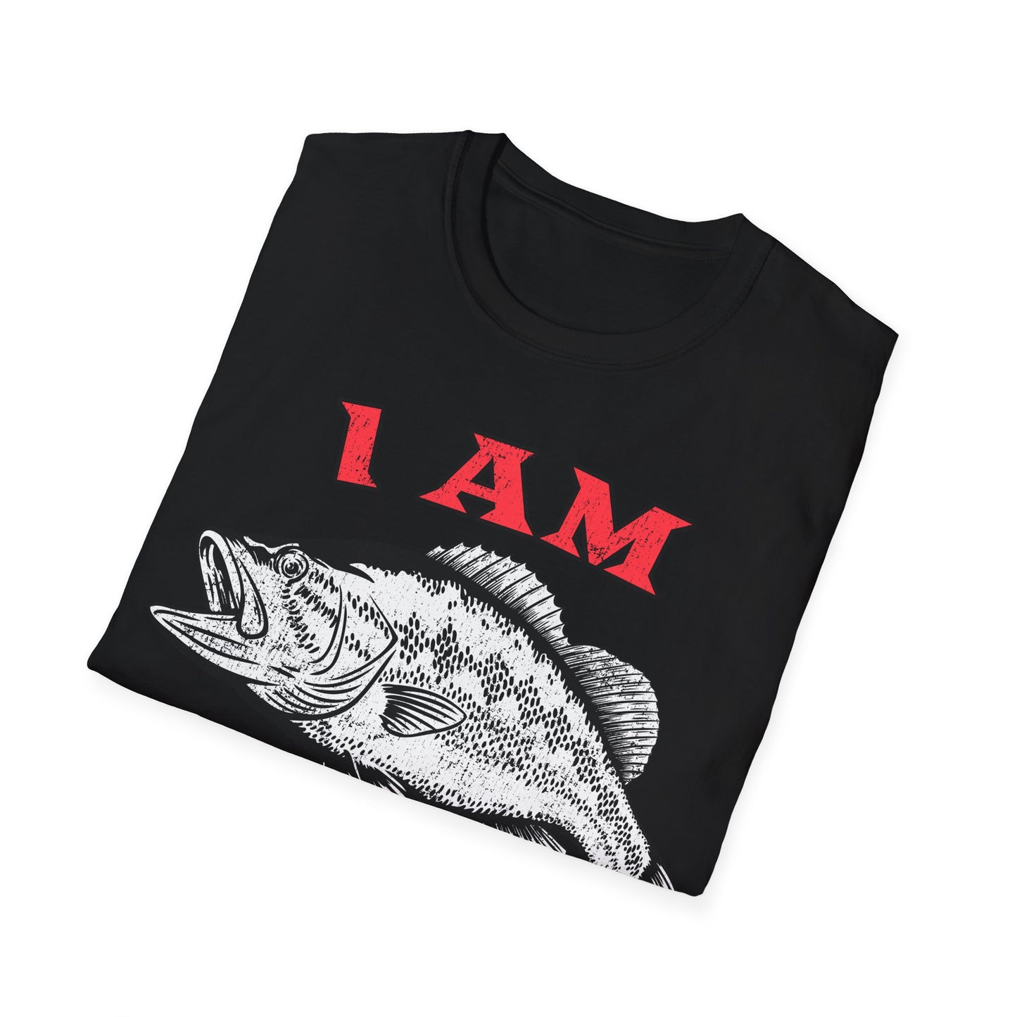 I am Fishin Awesome Largemouth T-Shirt