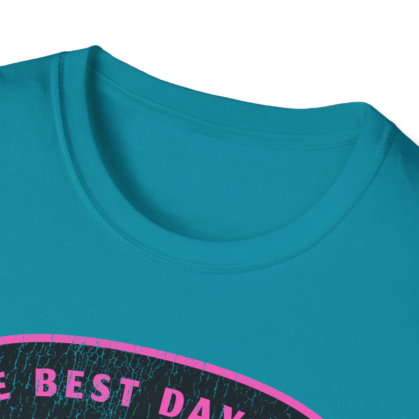 The Best Days Are Fishin Awesome Pink T-Shirt