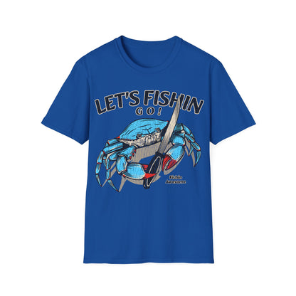 Lets Fishin Go Crab T-Shirt