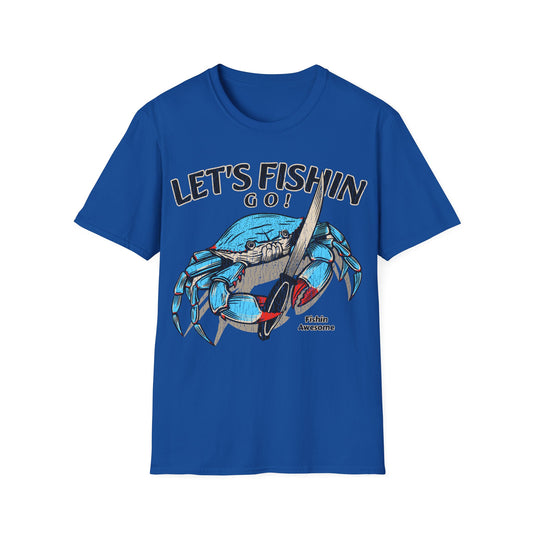 Lets Fishin Go Crab T-Shirt