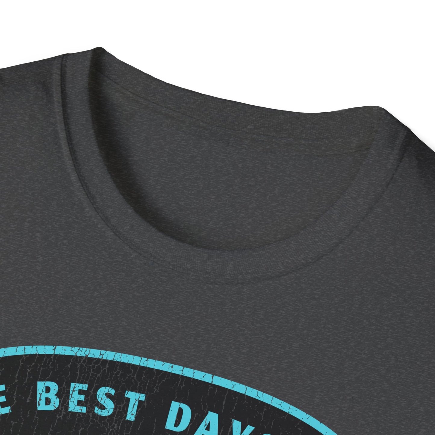 The Best Days Are Fishin Awesome Blue T-Shirt