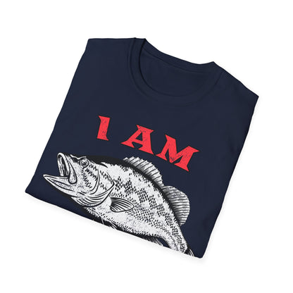 I am Fishin Awesome Largemouth T-Shirt